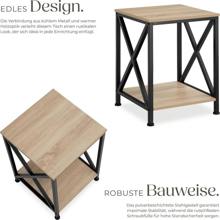 Image du produit tectake Table d’appoint Carlton