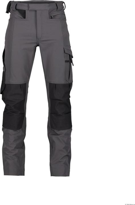 Produktbild Dassy Stretch-Arbeitshose Impax anthrazitgrau/schwarz Gr.46 (46)