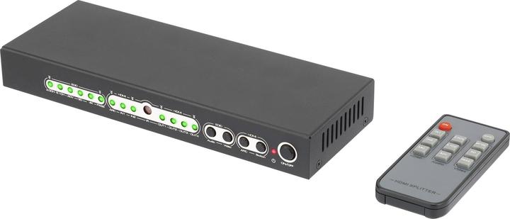 Actual product image SpeaKa Professional 2x4 HDMI splitter