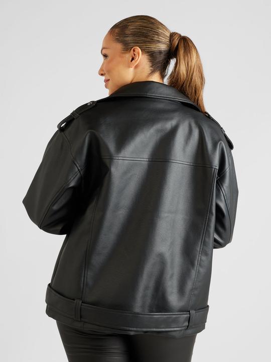 Actual product image Noisy May Oversized Biker Jacket (48)