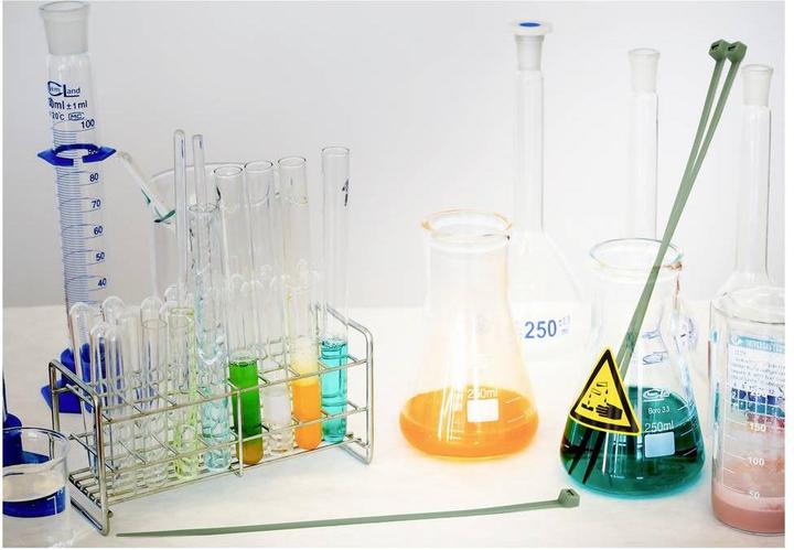 Actual product image WKK 5484 Cable tie 368 mm 7.60 mm Green Acid resistant 100 pcs. (Plastic cable ties, 368 mm, 100 pcs.)