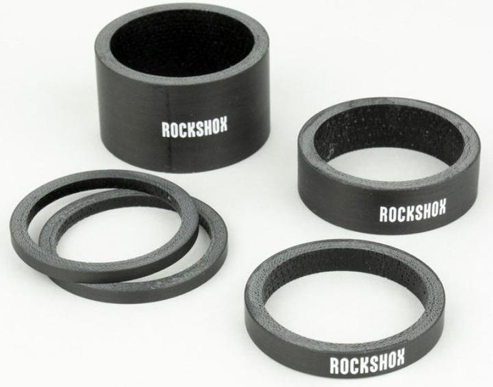Image du produit RockShox Kit d'entretoises pour casque, UD carbone