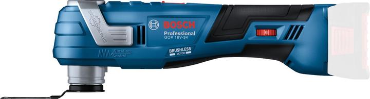 Actual product image Bosch Professional Bosch GOP 18V-34 Professional Akku Multi Cutter 18 V Starlock Plus + 1x Akku 5,0 Ah + Ladegerät