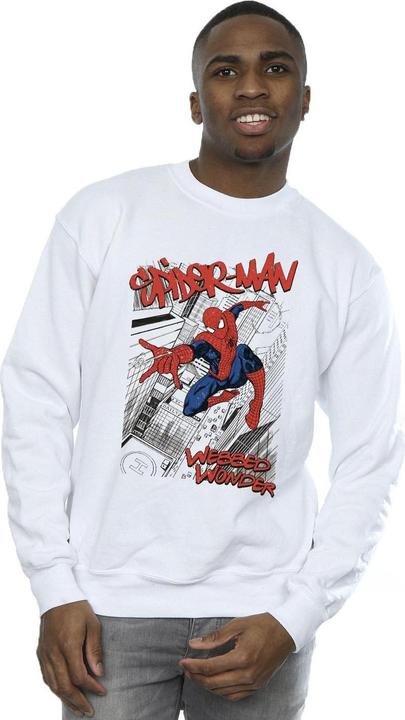 Produktbild SpiderMan Sketch City Sweatshirt (XL)