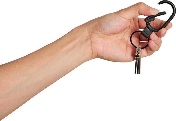 Produktbild Orbitkey Clip Mini -avainlenkki, musta
