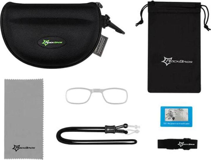 Produktbild Rockbros 10143 photochromic UV400 cycling glasses - black (Schwarz, Schwarz)