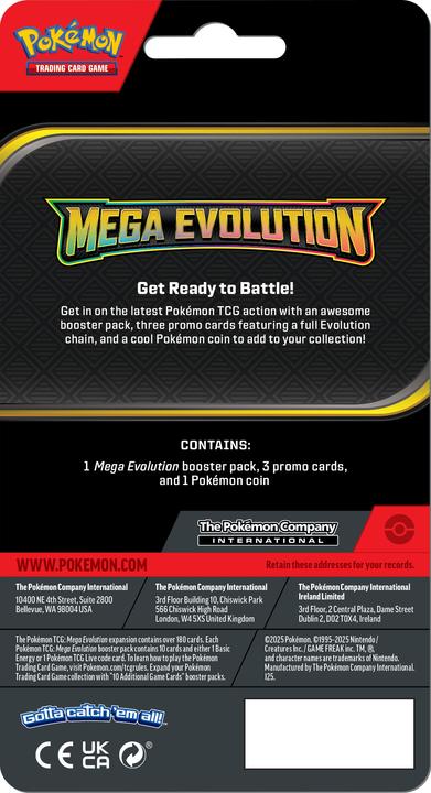 Produktbild Pokémon Mega Evolutions Premium Checklane Trading (Englisch, Blister Pack)
