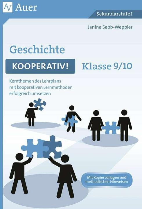 Produktbild Geschichte kooperativ Klasse 9-10 (Deutsch, Janine Sebb-Weppler, 2017)