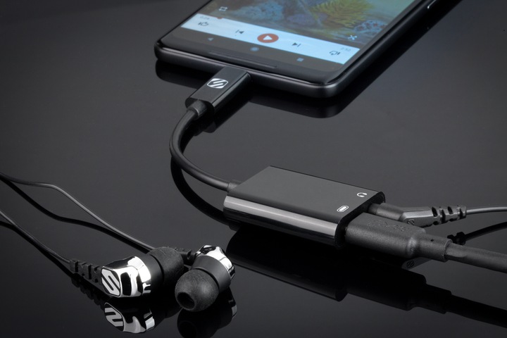 Produktbild Scosche StrikeLine (USB Typ C, 3.5mm Klinke, USB Typ C)