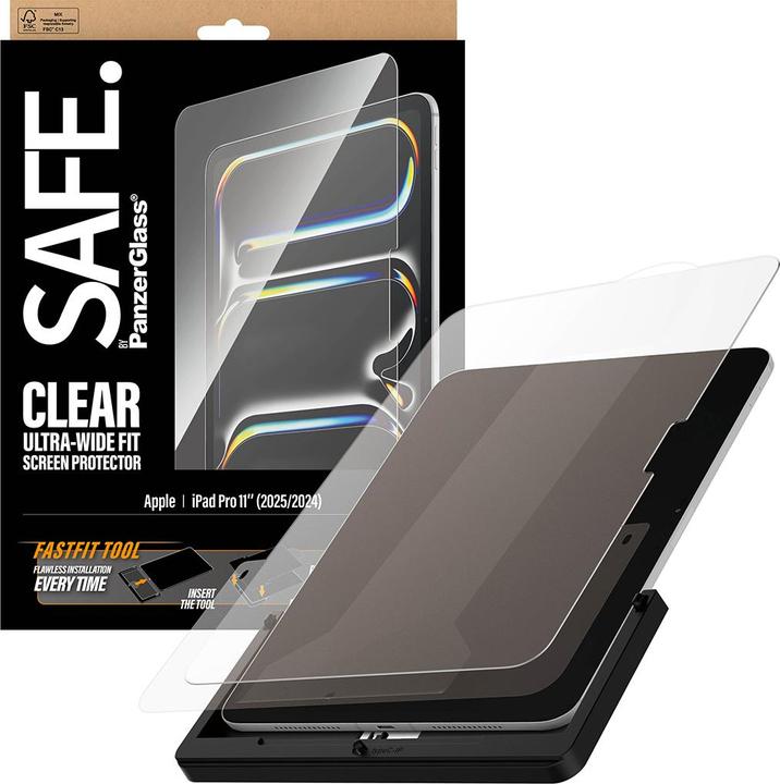 Produktbild Safe Screen Protector (1 Stk., Apple iPad Pro 11 2024, Apple iPad Pro 11 2025)
