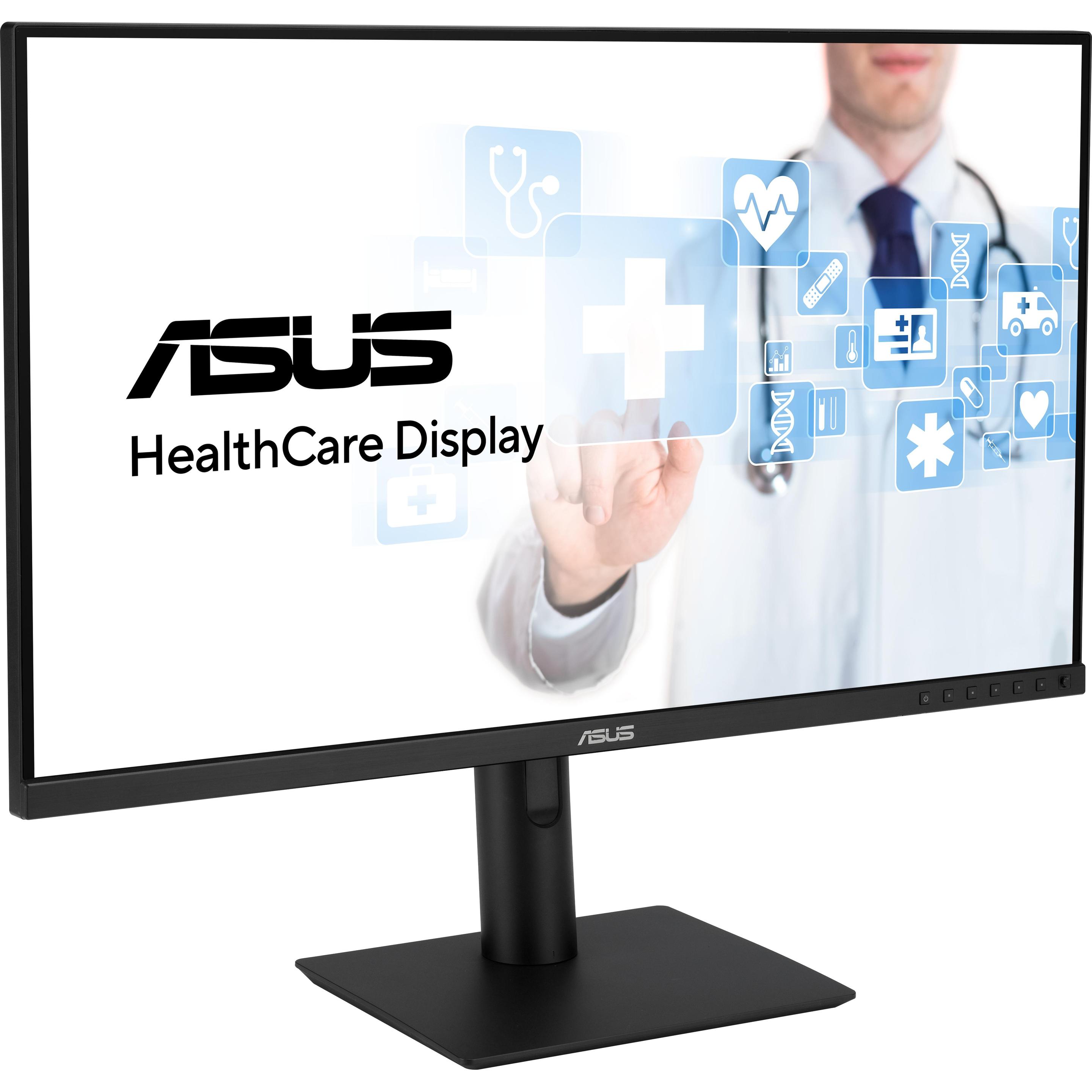 ASUS Business HA2741A 68,57 cm 16:9 WQHD HDMI DP (2560 x 1440 Pixel, 27"), Monitor, Schwarz