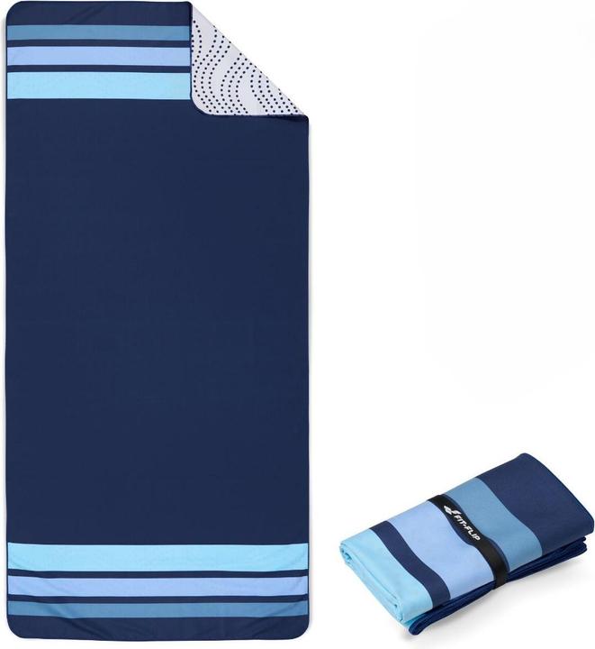 Actual product image Fit-Flip Strandtuch XXL Mikrofaser schnelltrocknendes Badetuch 200x90cm (200 x 90 cm)