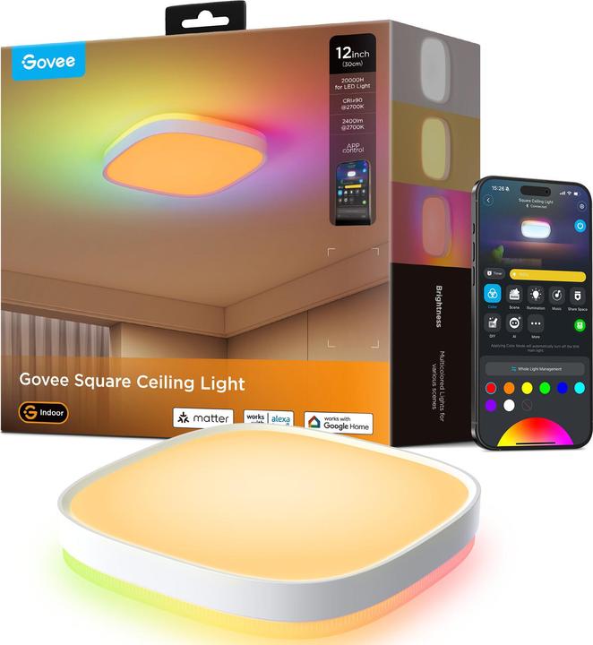 Actual product image Govee Ceiling light (2400 lm)