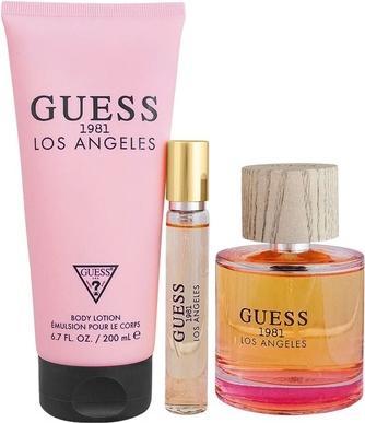 Guess 1981 Los Angeles Women's Set Eau De Toilette 100 Ml Body Lotion 200 Ml Eau De Toilette 15 Ml (Coffret de parfum)