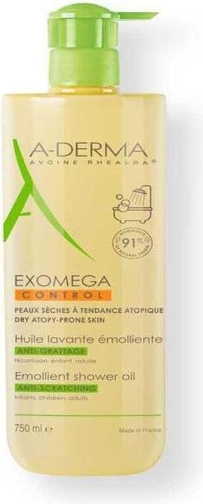 Image du produit A-Derma Huile nettoyante émolliente Exomega Control (Huile nettoyante, 750 ml)