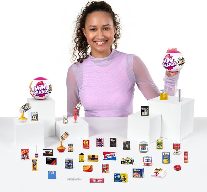 Image du produit Zuru Mini Brands - Retro - Série 1 - Boule surprise