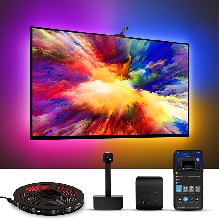 Produktbild Govee DreamView T1 TV- Light Strips, 75"-85" (RGBIC, 499 cm, Indoor)