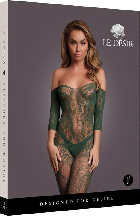 Image du produit Le Désir Dessous de corps à manches longues en dentelle - Queen Size (XL, XXL, 3XL, 4XL)
