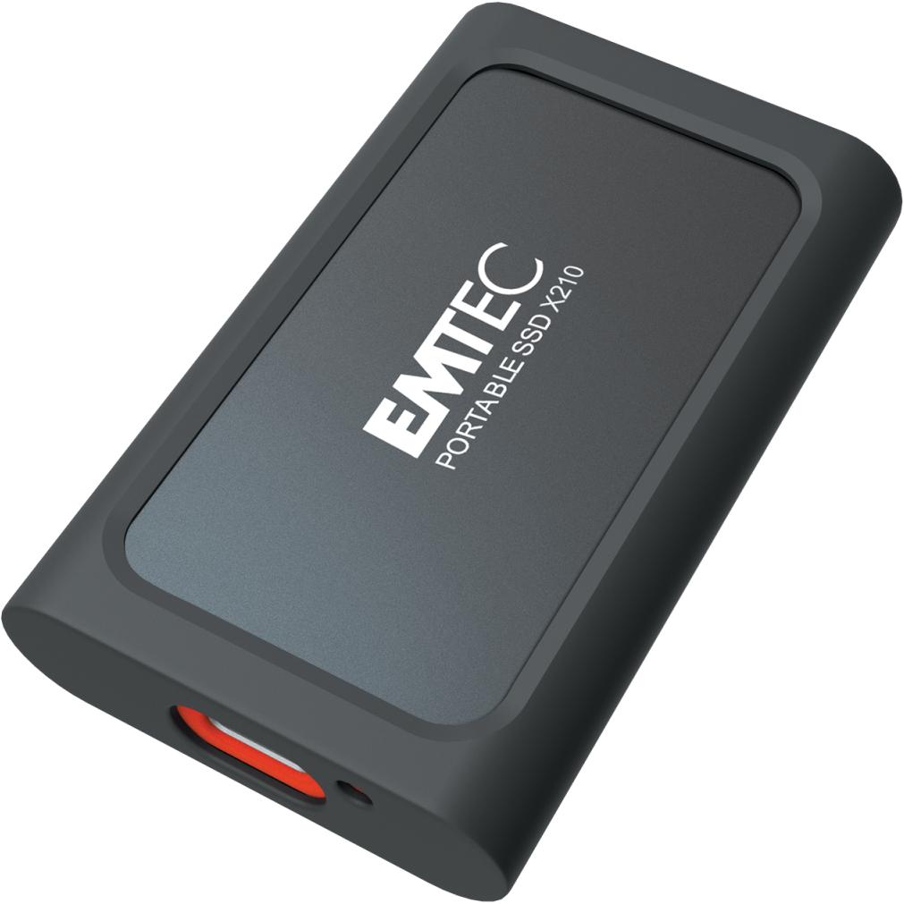 Thumbnail - Emtec X210 Elite (512 GB), Externe SSD, Schwarz