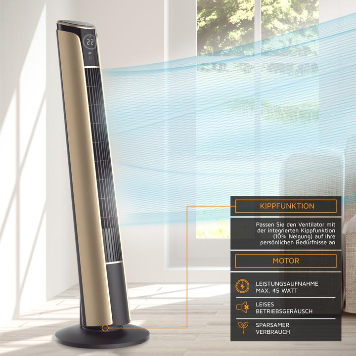 Actual product image Brandson Tower fan (52 dB)