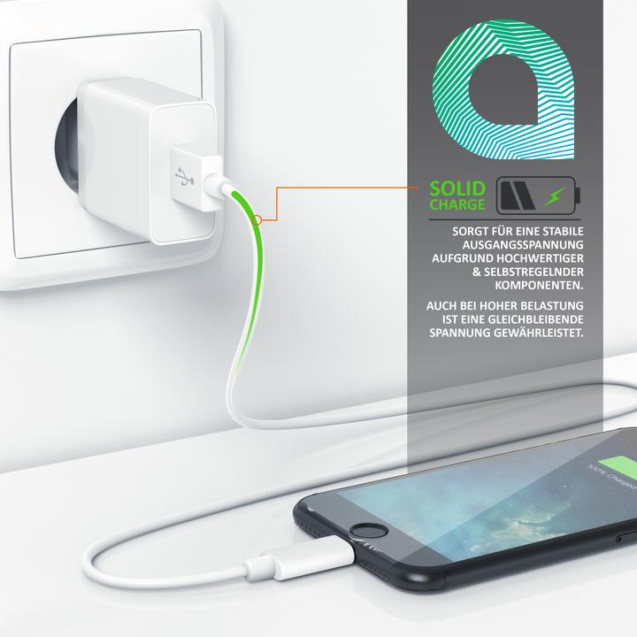 Produktbild Aplic Wireless Charger + Quick Charge 3.0 USB Typ A Ladegerät, Induktionsladegerät (10 W)