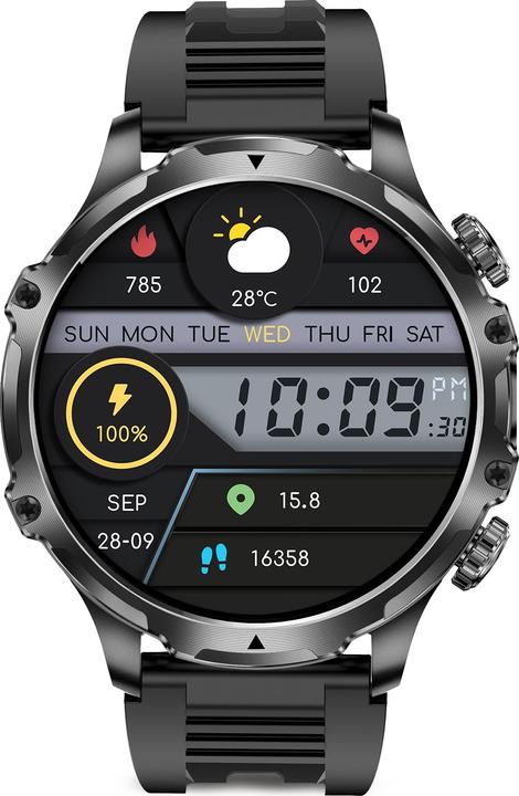 Produktbild KSIX Smartwatch Venture, Schwarz