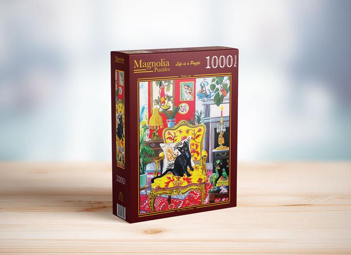 Produktbild Magnolia Puzzle 1000 pieces Paws on (1000 Teile)