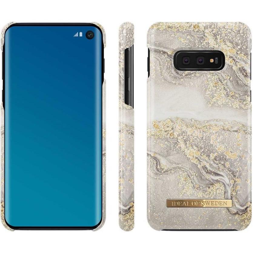 Thumbnail - iDeal Of Sweden Sparkle Greige Marble (Samsung Galaxy S10e), Smartphone Hülle, Gold, Beige