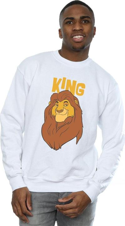 Actual product image Disney Mens The Lion King Mufasa King Sweatshirt (4XL)