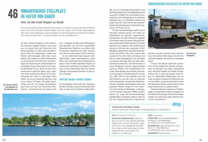 Produktbild Die besten Wohnmobil-Stellplätze Deutschland (Deutsch, Torsten Berning, 2021)