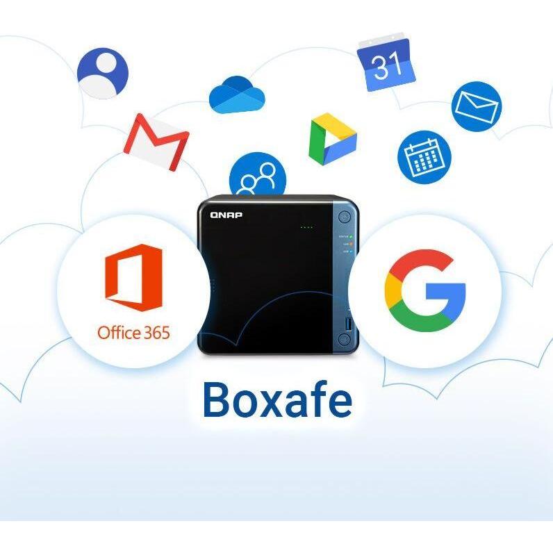 QNAP Lizenz LS-BOXAFE-GOOGLE-100USER-1Y, NAS Zubehör