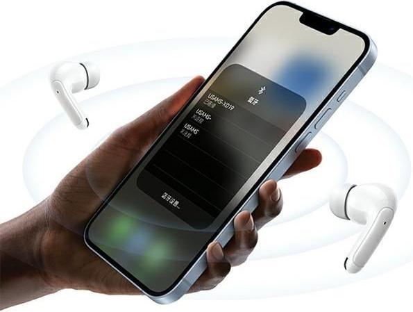 Produktbild Usams Słuchawki Bluetooth 5.3 TWS X-Don Series Dual mic ENC bezprzewodowe czarny/black BHUXD01 (SAMS (Digitale Geräuschunterdrückung, 6 h, Kabellos)