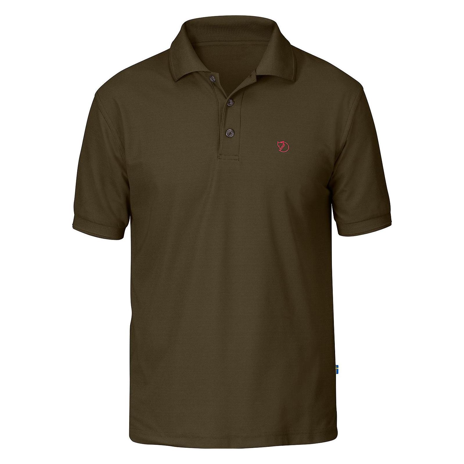 Fjällräven, Herren, Shirts, Crowley Piqué T-Shirt, Grün, (M)
