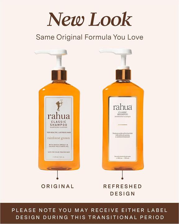 Actual product image Rahua Classic Shampoo Lush Pump