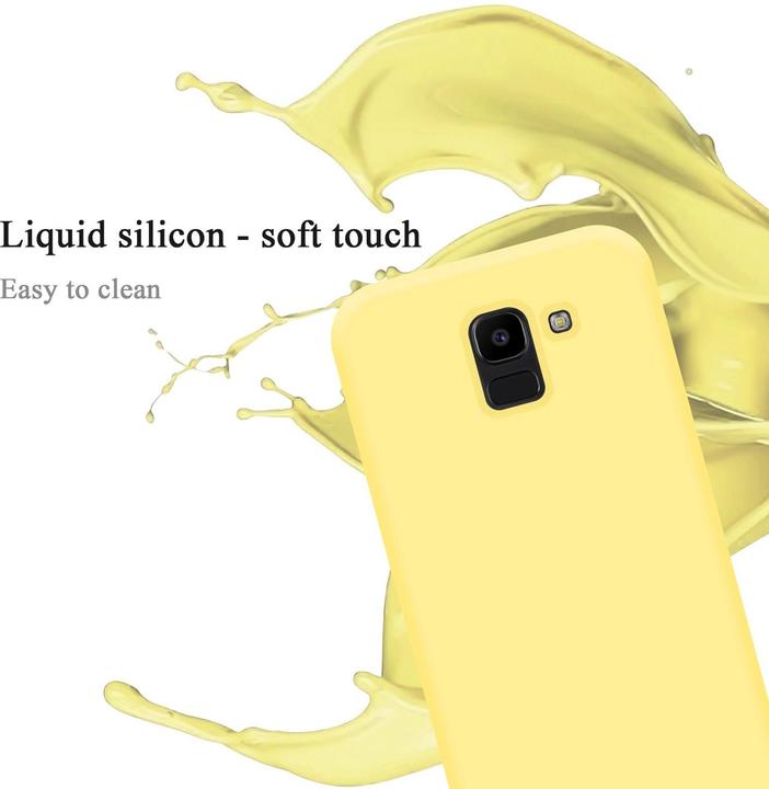 Produktbild Cadorabo TPU Liquid Silicone Case Cover (Samsung Galaxy J6 (2018))