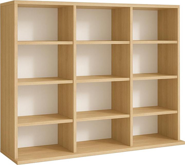 Actual product image VCM Wood stand shelf room divider Megosa Mini (102 x 23 x 82 cm)