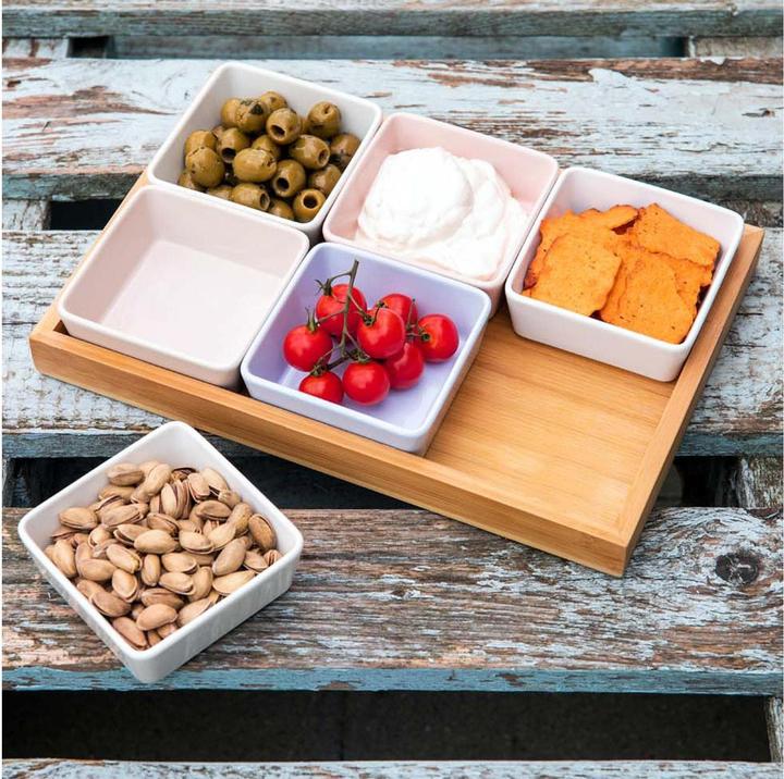 Produktbild Remember Schalenset mit Holztablett