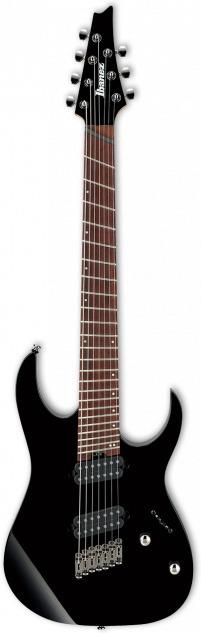 Produktbild Ibanez gitaar RGMS7-BK Black Multiscale 7-string (E-Gitarre)