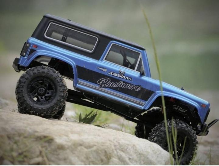 Actual product image Absima CR18P 2024 Rushmore BLS Brushless 1:18 RC model car electric crawler Allr