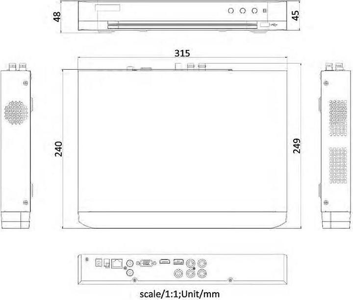 Valeurs nutritives et ingrédients Hikvision IDS-7204HUHI-M1/S(C)/4A+4/1ALM (Enregistreur vidéo en réseau (NVR))