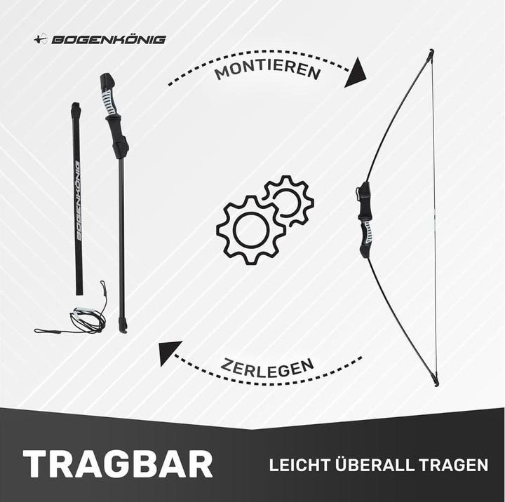 Immagine prodotto Bogenkönig Bogenschiess-Set 15 lbs