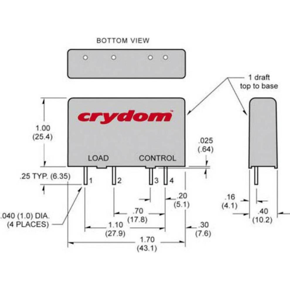 Thumbnail - Crydom Halbleiterrelais 1 St. MP240D4, Relais