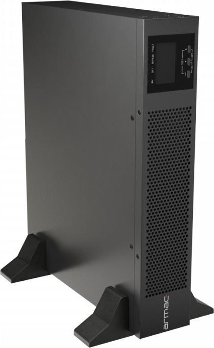 Produktbild Armac UPS On-Line Rack 1000VA 8xIEC C13 USB-B LCD Metallgehäuse Staubfrei (1000 VA, 1000 W, Online-Doppelwandler USV)