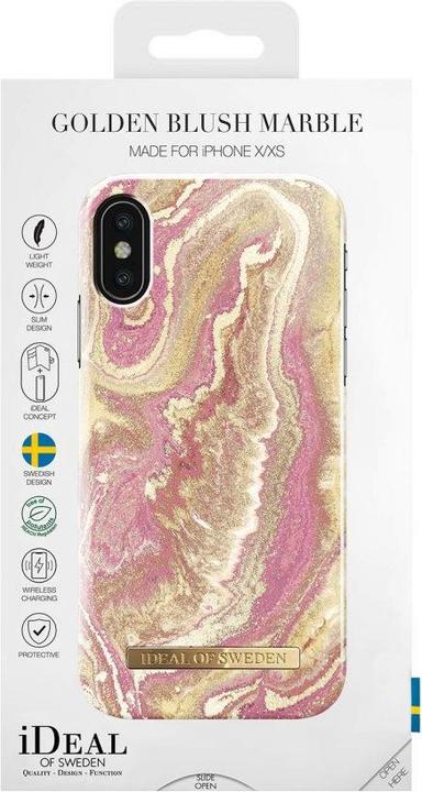 Actual product image iDeal Of Sweden Blush Marble (Apple iPhone X)