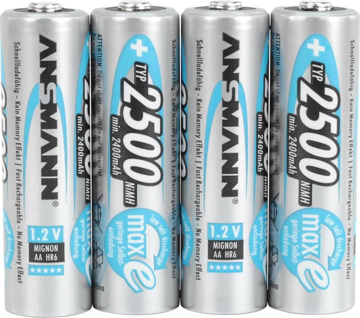Productafbeelding Ansmann AA (4 Pcs., AA, 2500 mAh)