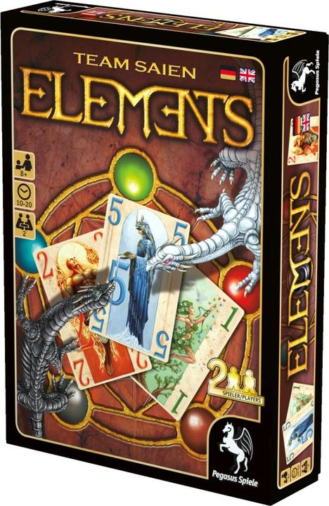 Actual product image Pegasus items (English, German, 2 - 8 Players)