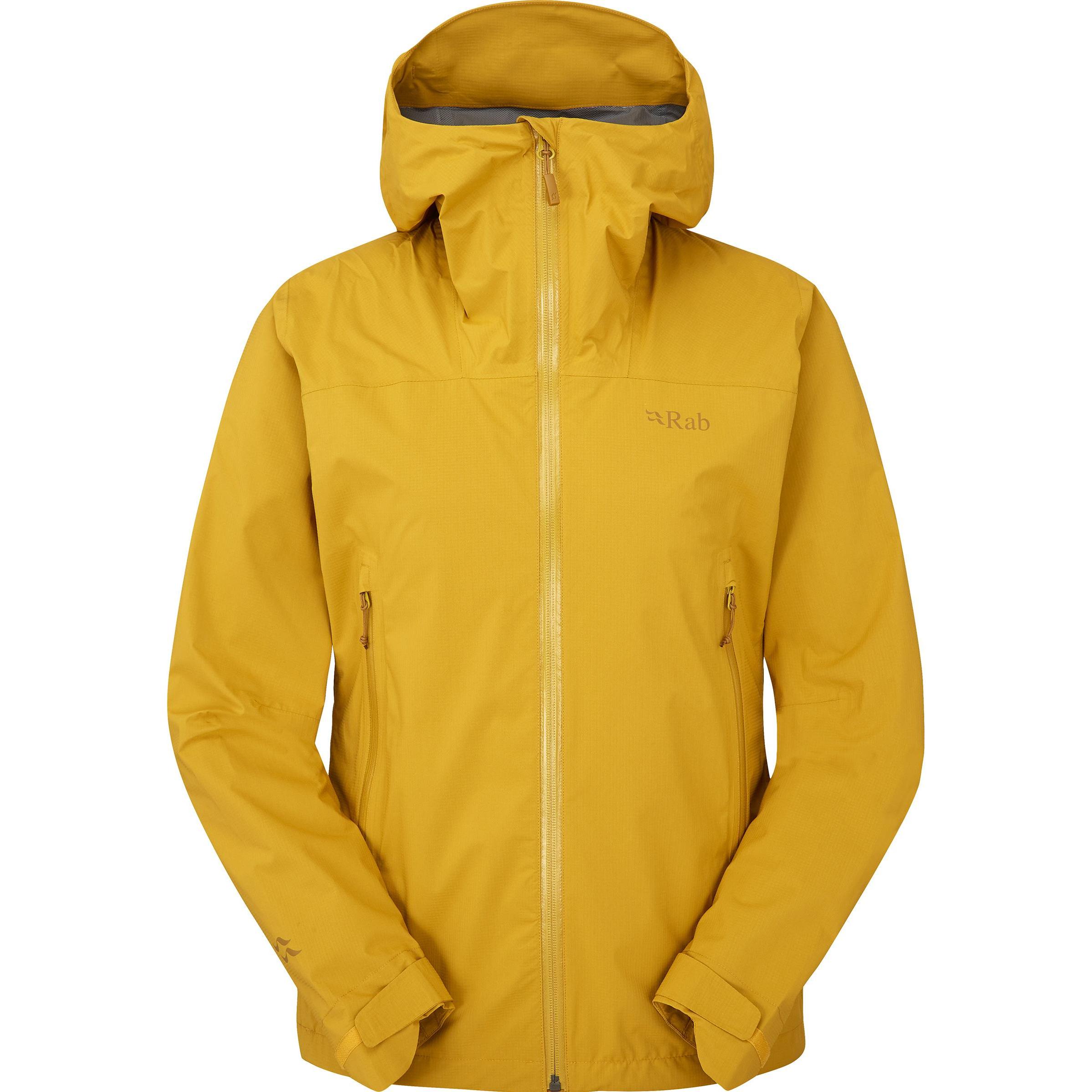 Rab, Damen, Jacke, Downpour Light Jacket Women (L), Gelb, L