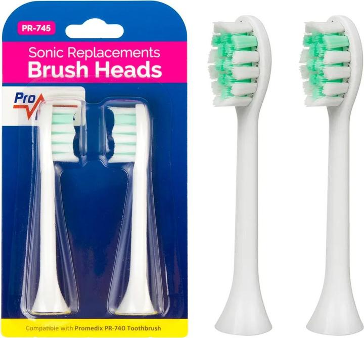 Promedix Kit de brosses de rechange pour PR-740 (2 x)