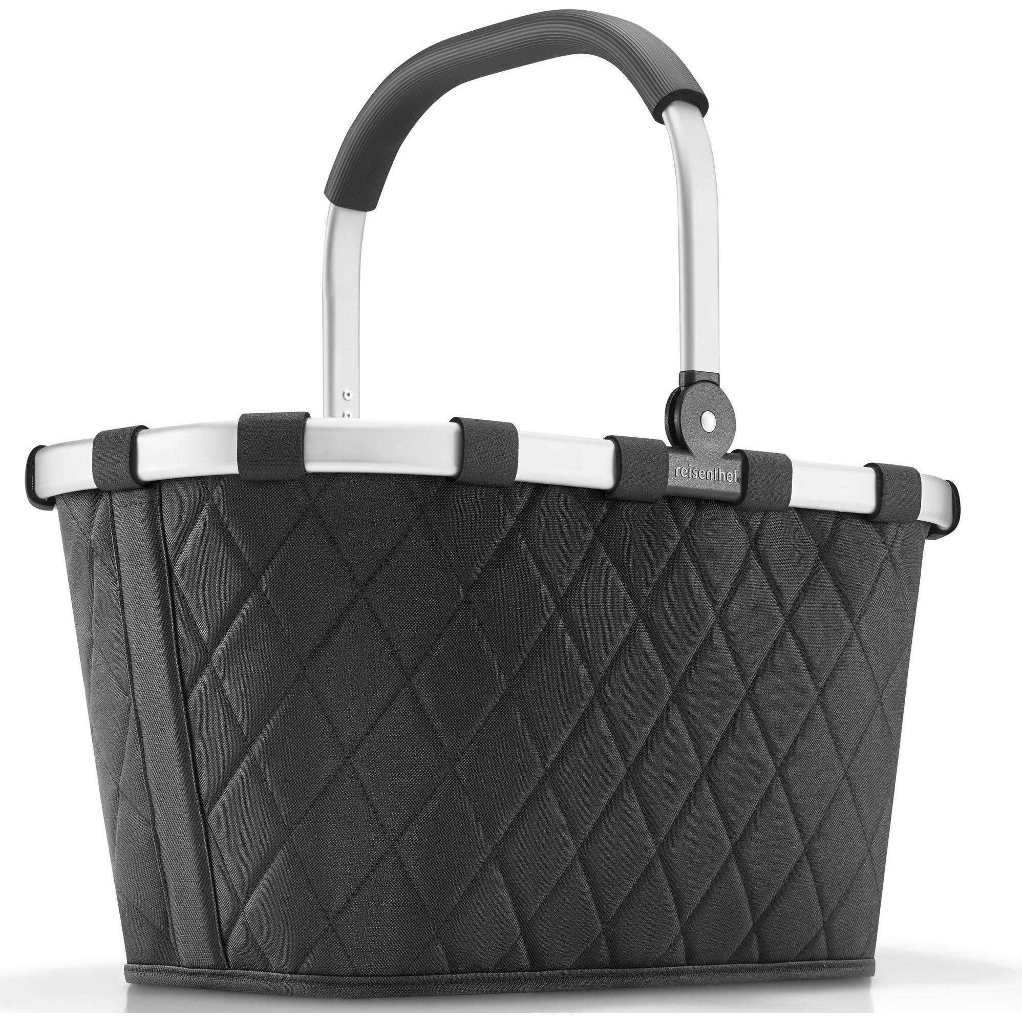 reisenthel, Einkaufshilfe, Einkaufskorb Carrybag Rhombus Black, Schwarz
