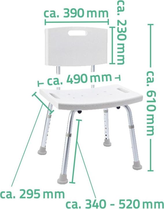 Produktbild Ridder Badestuhl (100 kg)